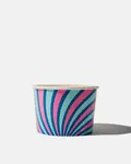 Multi-Colour Paper Ice Cream Cup - 8oz / 355ml