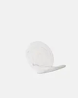 Clear rPET Smoothie Flat Lids - 9oz Compatible