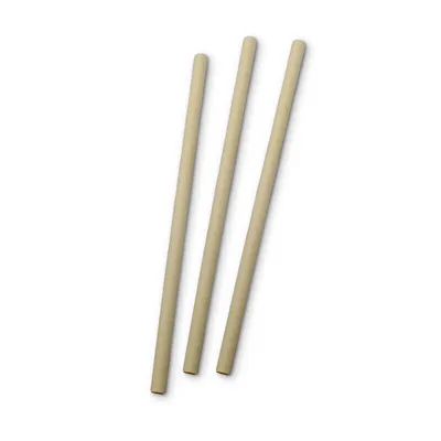 Bamboo Pulp Straws - 6 x 150mm