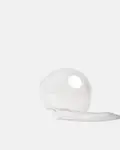 Clear rPET Smoothie Dome Lid - 16oz-20oz Compatible