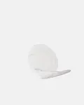 Clear rPET Flat Smoothie Lid - 16oz-20oz Compatible
