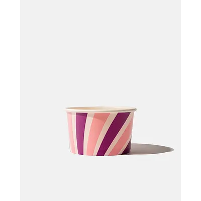 Multi-Colour Paper Ice Cream Cups - 6oz / 240ml