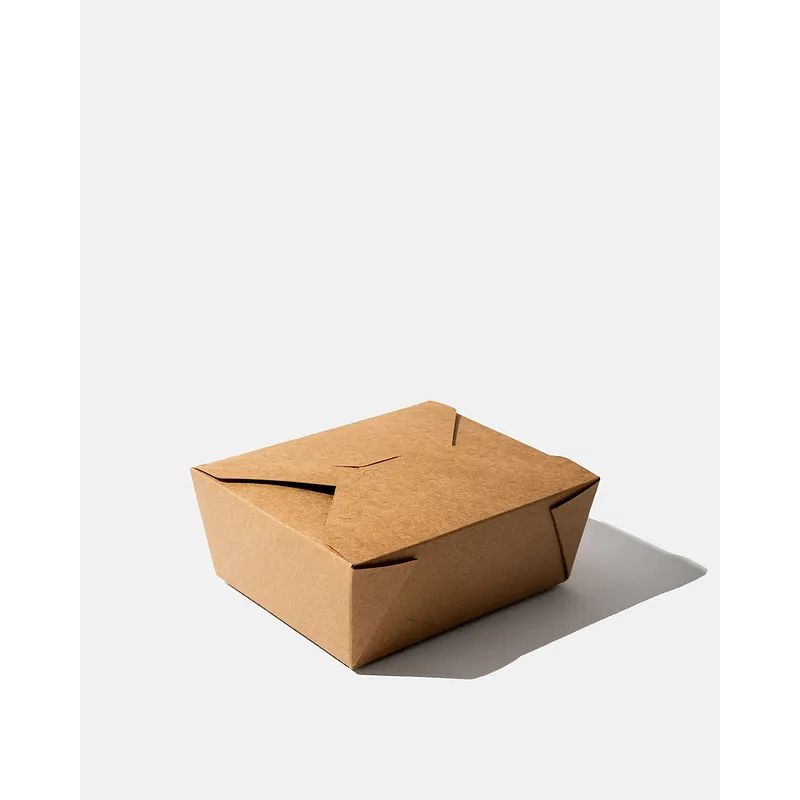 Kraft Takeaway Boxes - No.8 (1300ml / 49oz)
