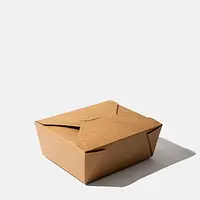 Kraft Takeaway Boxes - No.8 (1300ml / 49oz)