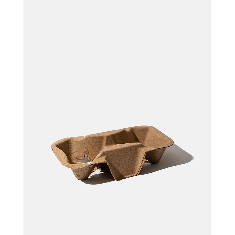Pulp Fibre Cup Carriers - 2-Cup
