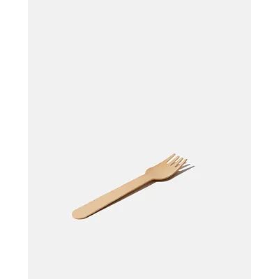 Wood Compostable Disposable Wooden Forks - 160mm