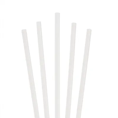 White Paper Straws - 6 x 150mm