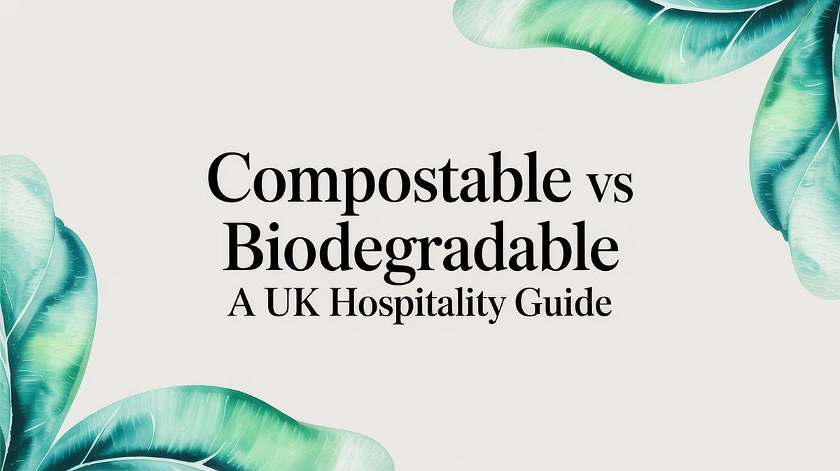 Compostable vs Biodegradable: A No-Nonsense Guide for UK Food Businesses
