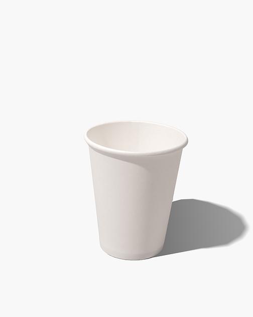 White Paper Single Wall Coffee Cups - 12oz / 340ml