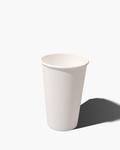 White Paper Single Wall Coffee Cup - 16oz / 455ml