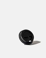 Black PP Coffee Cup Sip Lids - 4oz / 118ml