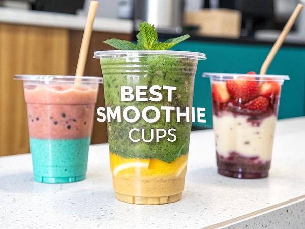 Best Smoothie Cups for Takeaway Businesses: Sizes, Lids, Materials and Buying Tips