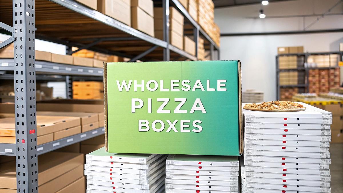 A Pizzeria Owner's Guide to Buying Pizza Boxes Wholesale