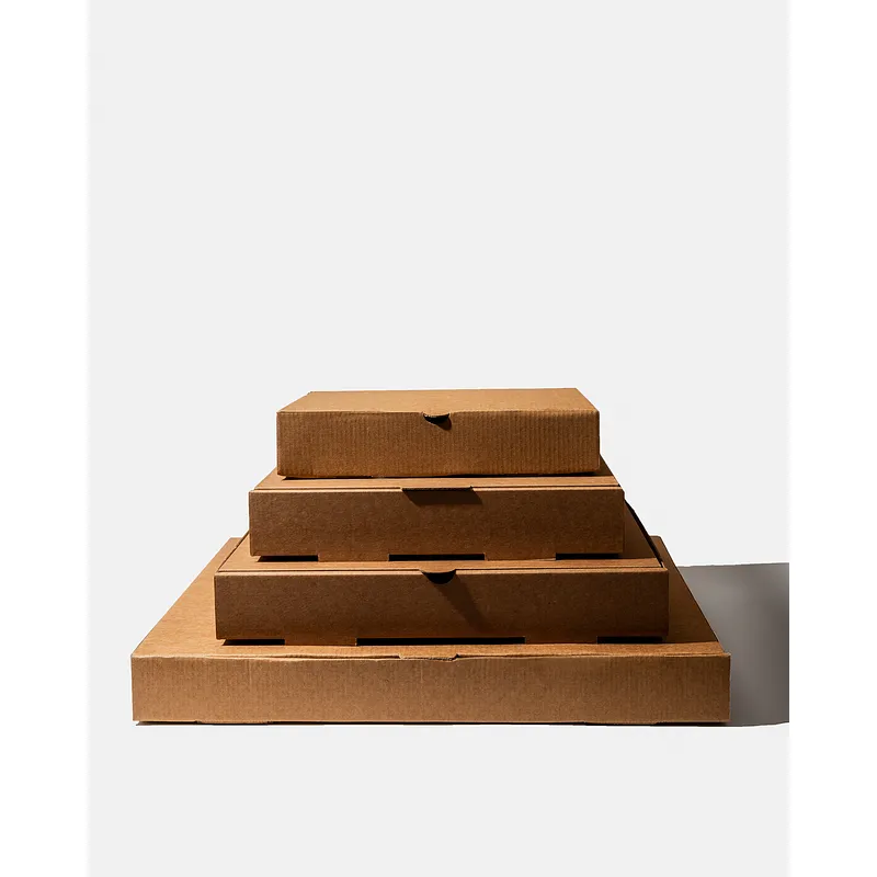 Kraft Pizza Boxes - 12 inch / 310 x 310mm lifestyle