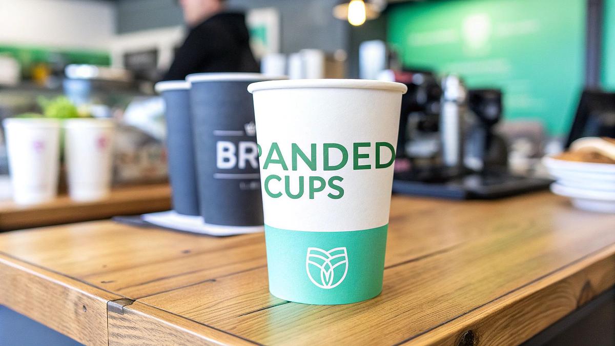 Branded Paper Cups: Your Guide to Custom Café Branding in the UK