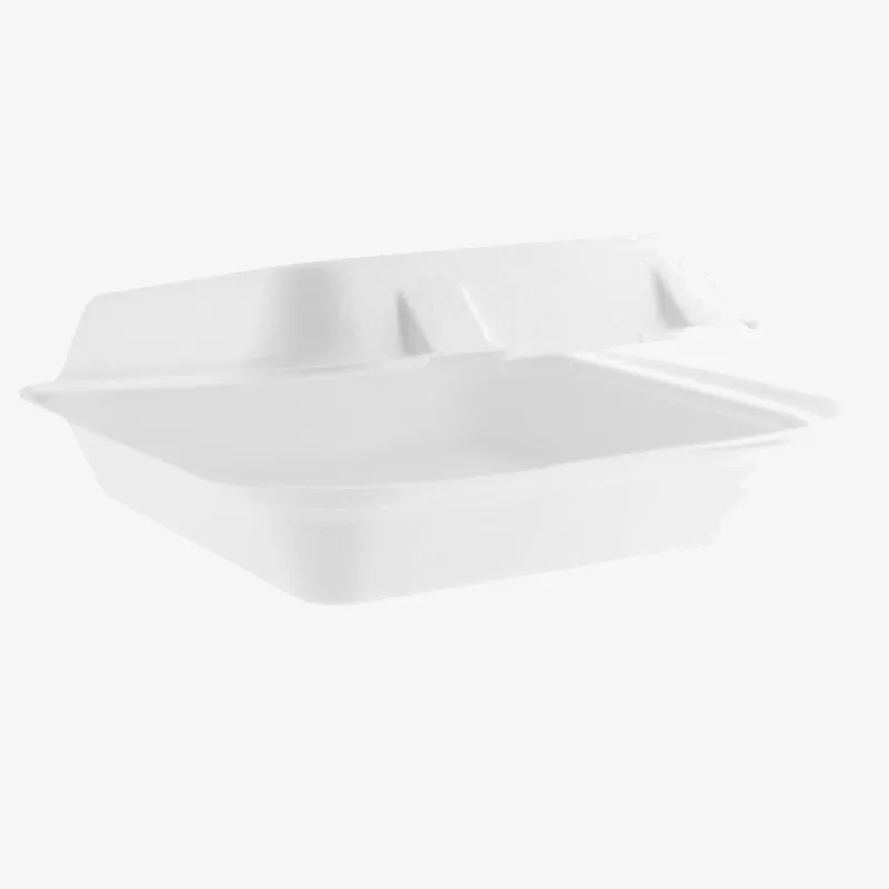 Vegware Source Reduced Square Lunch Box - 8in