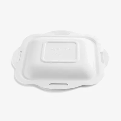 Vegware Bagasse Lid (Size 4) - 225 x 210 x 22mm