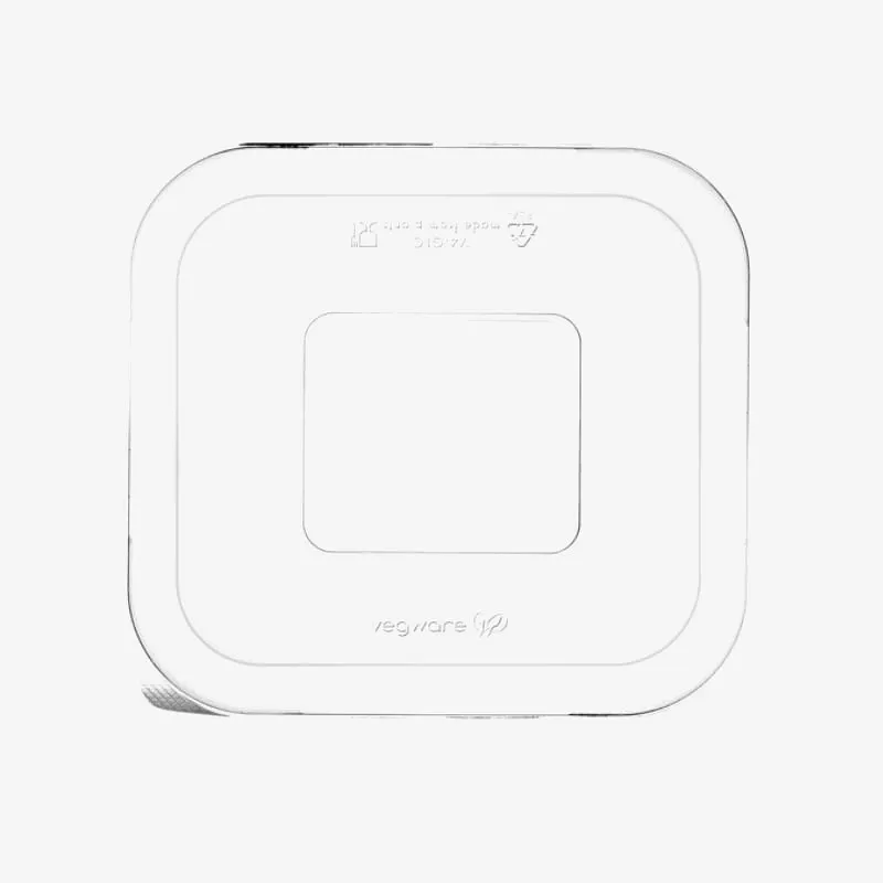 Vegware PLA Lid (Size 4) - 199 x 185 x 25mm