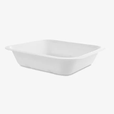 Vegware Bagasse Gourmet Base (Fits Size 4 Lids) - 650ml