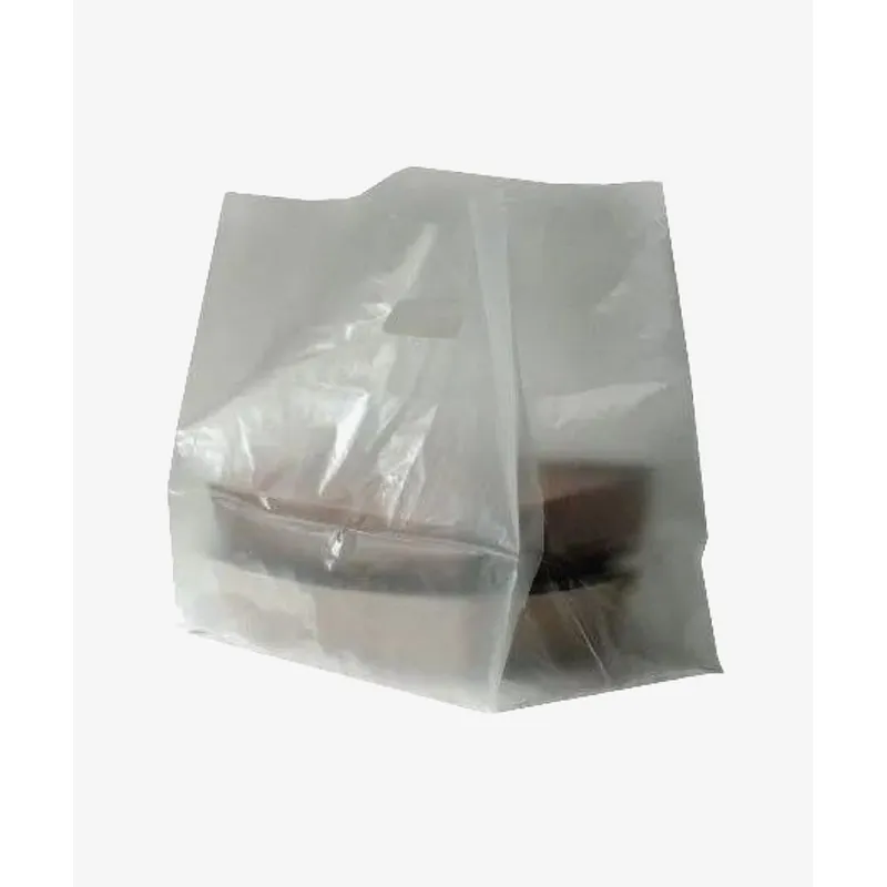 Frosted Plastic Carrier Bag/Takeaway Bag - 270mm