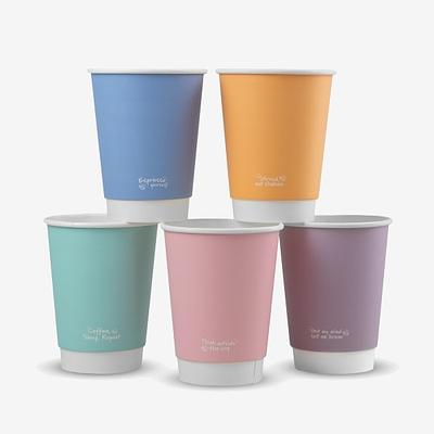 Vegware Feel Good Double Wall Hot Cup (Feel Good Double Wall Hot Cup)
