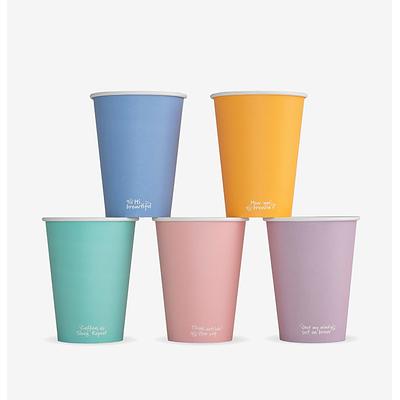 Vegware Single Wall Feel Good Takeaway Hot Cup, 89 Series (Single Wall Feel Good Takeaway Hot Cup, 89 Series)