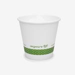 Vegware White Single Wall Takeaway Hot Cup, 79 Series - 6oz