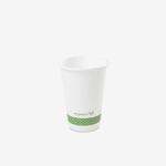 Vegware White Single Wall Takeaway Hot Cup, 72 Series - 6oz