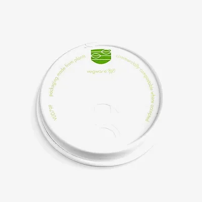 Vegware Paper 79-Series Takeaway Hot Cup Lid - 16mm