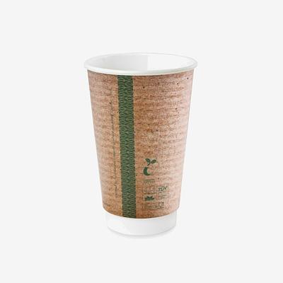 Vegware Double Wall Hot Takeaway Cup, 89 Series (Double Wall Hot Takeaway Cup, 89 Series)