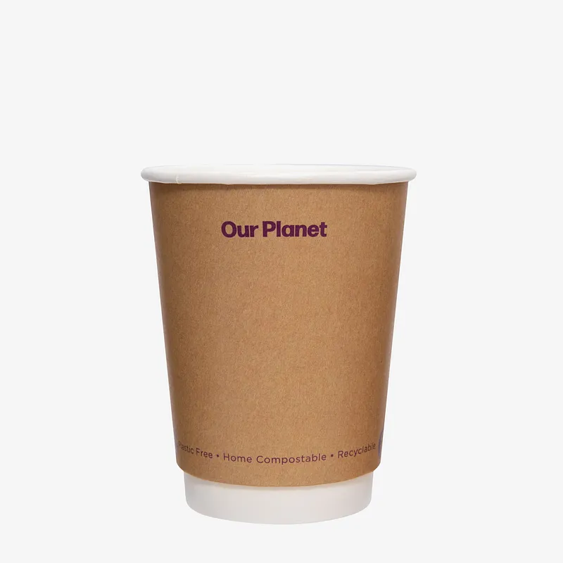 Planetware Double Wall Takeaway Cup - 12oz