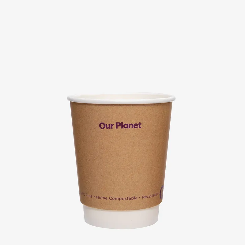 Planetware Double Wall Takeaway Cup - 6oz