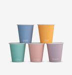 Vegware Single Wall Feel Good Takeaway Hot Cup, (Fits 89 Series) - 10oz