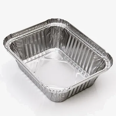 Foil No. 2 Aluminium Food Containers - 33mm
