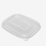 PP Lid for Rectangular Kraft Trays