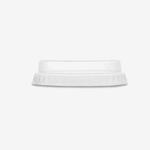 Vegware PLA Flat Lid, NO HOLE (Fits 76 Series) - 80 x 80 x 20mm