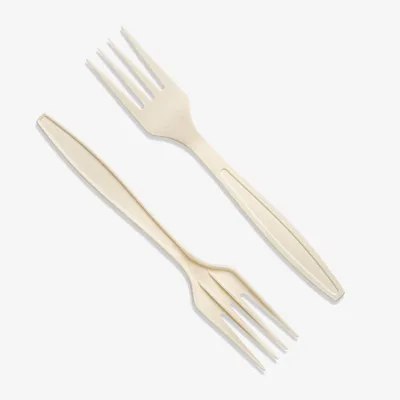 Cornstarch Natural Fork