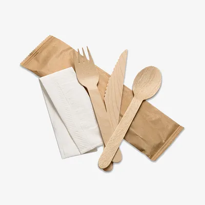 Birchwood Cutlery Kit, 4 in 1