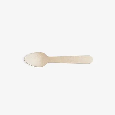Wood Mini Spoon - 110 x 23 x 1mm