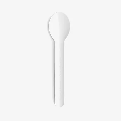 Vegware Paper Spoon - 157 x 35 x 7mm
