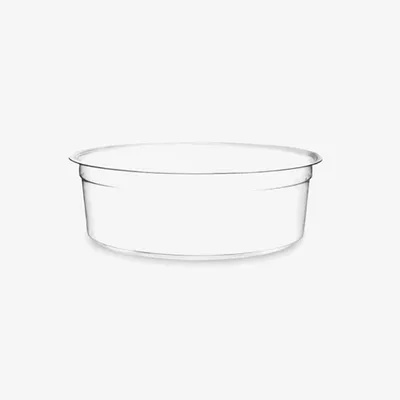 Vegware PLA Round Deli Container - 118 x 39mm