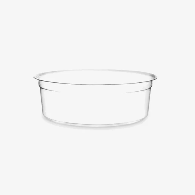 Vegware PLA Round Deli Container - 118 x 39mm