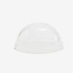 Vegware PLA Dome Cold Lid (fits 90 Series) - 90 x 90 x 42mm