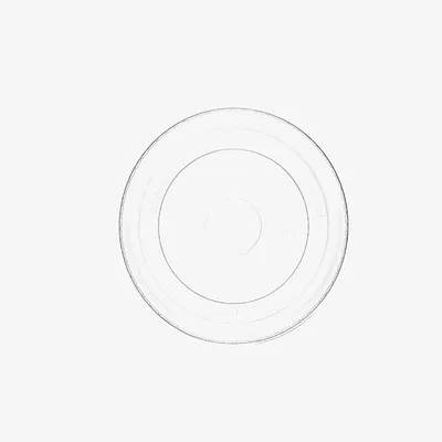 Vegware PLA Flat Cold Lid (Fits 90 Series) - 115 x 115 x 13mm