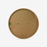 Vegware Kraft Round Lid (Compatible with 150 Series)