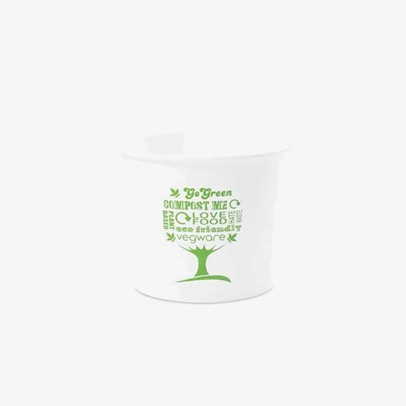 Vegware Soup Container, 90 Series Green Tree - 10oz