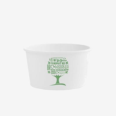 Vegware Soup Container, 115 Series Green Tree (Soup Container, 115 Series Green Tree)