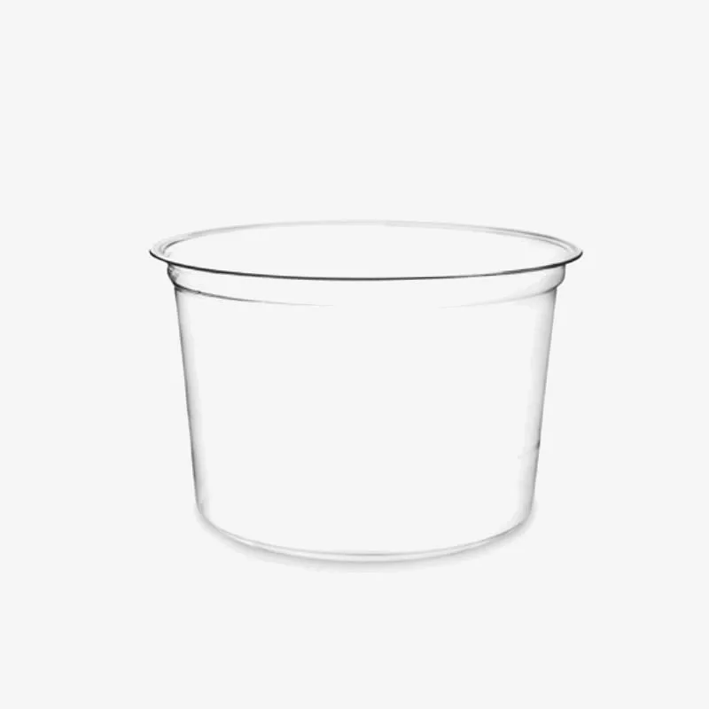 Vegware PLA Round Deli Container - 118 x 77mm