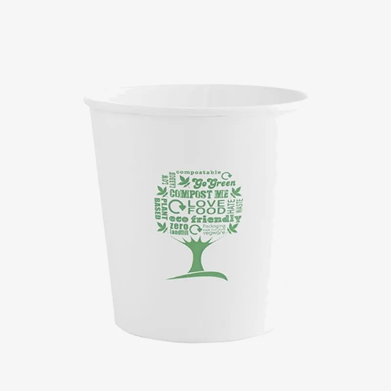 Vegware Soup Container, 115 Series Green Tree - 24oz