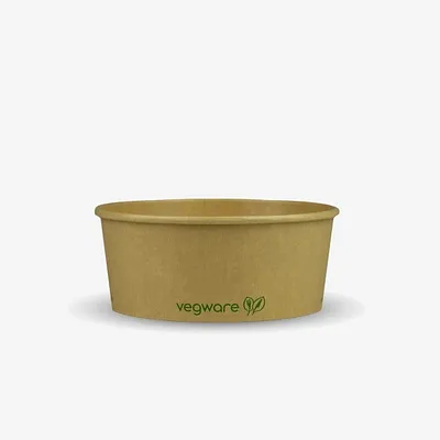 Vegware Kraft Round Food Container - 24oz